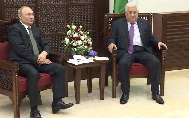 بوتين: روسيا تتفهّم مخاوف الجانب الفلسطيني في عمليّة التسويــة