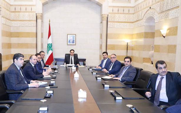دياب ترأس اجتماعا عرض لمراحل تنفيذ خطّـة استكشاف النفـط والغاز