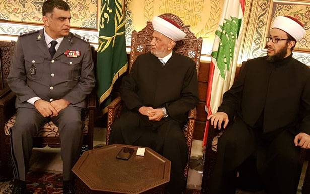 التقى وفداً من عناصر قوى الأمن المتقاعدين