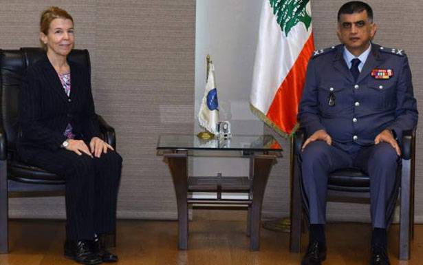 التقى المستشارة الأعلى ببعثة الأمم المتّحدة لمراقبة الهدنة في لبنان
