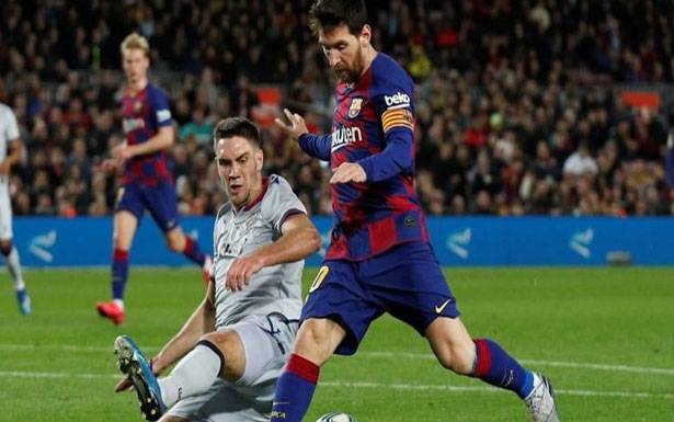 ميسي يفرض سطوته على الدوري الاسباني