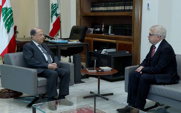 زاسبكين من بعبدا: مُتضامنون مع لبنان وشعبه الصديق في هذه الظروف الصعبة