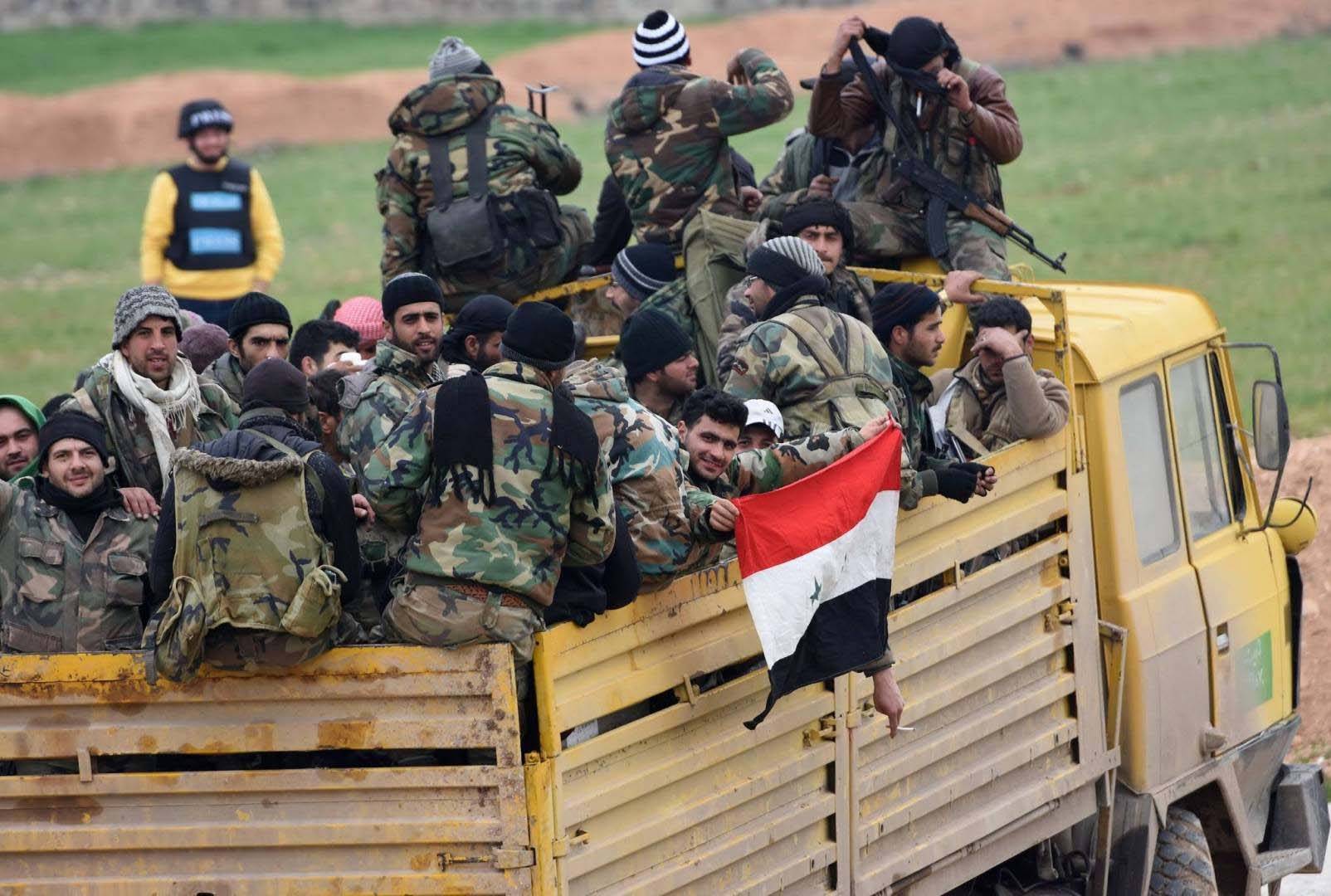 الجيش السوري يسيطر على أهم مدينة استراتيجية في ادلب
روسيا تحتج على اسرائيل وتركيا تحذّر من مسّ جنودها