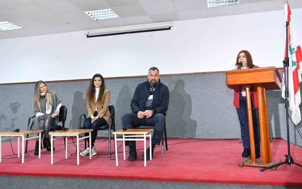 باميلا الكيك وفادي الخطيب يحفزان الطلاب في مسابقة «AAA MADRASATI»