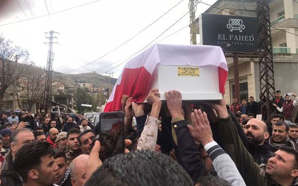 بلدة الرامة شيّعت إبنها الشهيد أيمن المحمد