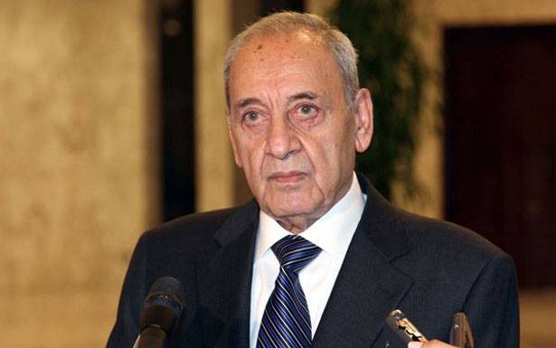 بري تلقى برقية شكر صينيّة