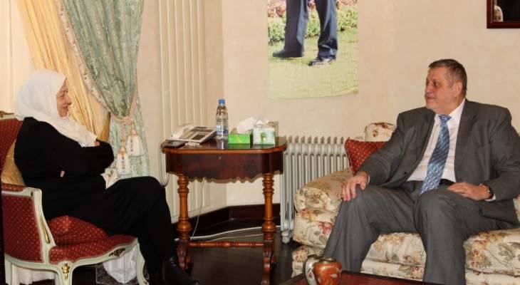 كوبيتش جدد من مجدليون دعم المنظمة الدولية لاستقرار لبنان وخروجه من ازماته