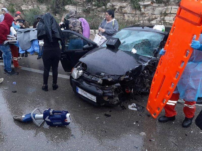 جرحى وحوادث سير عدّة بسب الأمطار في مناطق مختلفة