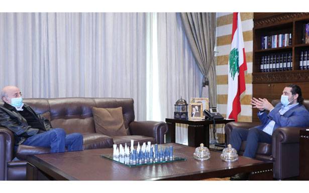 الحريري عرض مع جنبلاط المستجدات ومع 3 سفيرات الخطة الاقتصاديّة