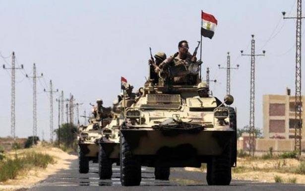 القوات المسلحة المصرية : مقتل 126 إرهابياً وتنفيذ 16 عملية نوعية في سيناء