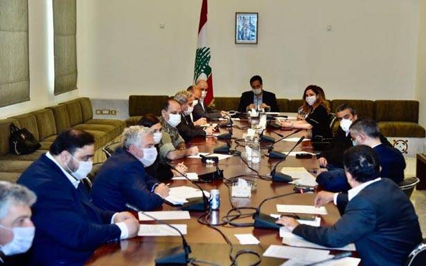 لجنة عودة اللبنانيين برئاسة دياب قيمت المرحلة الثانية والتحضيرات للثالثة