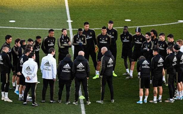 ريال مدريد يخوض مرانه الأول بعد كورونا