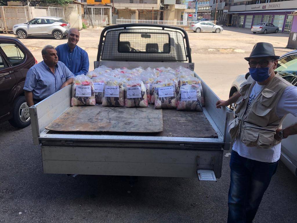 "نورج": توزيع مساعدات غذائية