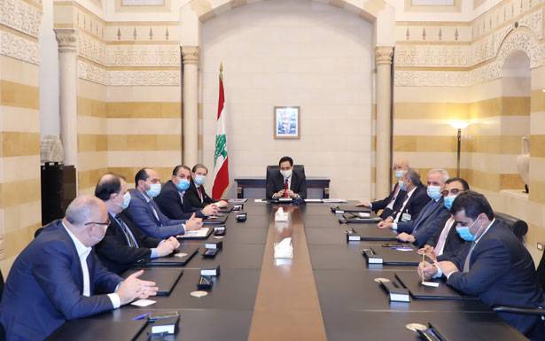 دياب بحث في الوضع الامني مع فهمي وعثمان وعرض و«اللقاء التشاوري» الاوضاع العامة