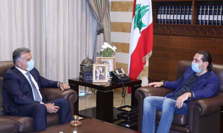 الحريري استقبل عباس ابراهيم
