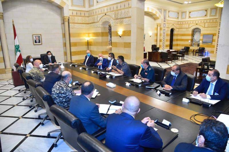 دياب ترأس اجتماعاً امنياً عرض الاجراءات بحق من افتعلوا المشاكل وموضوع التزام الصرافين بسعر صرف الدولار