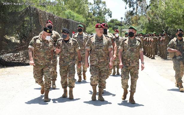 قائد الجيش الوحدات المنـتشرة في منـطقة الجـنـوب