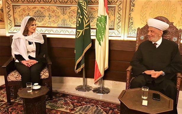 زارت دريان والشيخ حسن للمعايدة