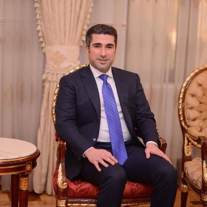 روان بارزاني يفتتح منصة تيدنيشمان