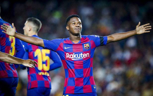 برشلونة يرفض عرضاً خيالياً من يونايتد مقابل التعاقد مع أنسو فاتي