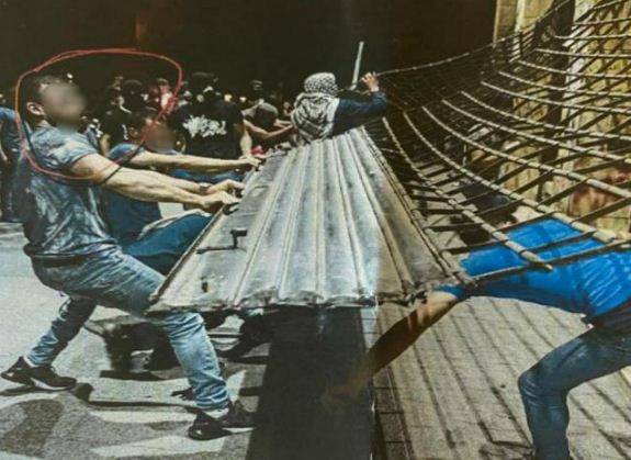 توقيف 11 شخصاً للاشتباه في قيامهم بـأعمال شغب في وسط بـيروت