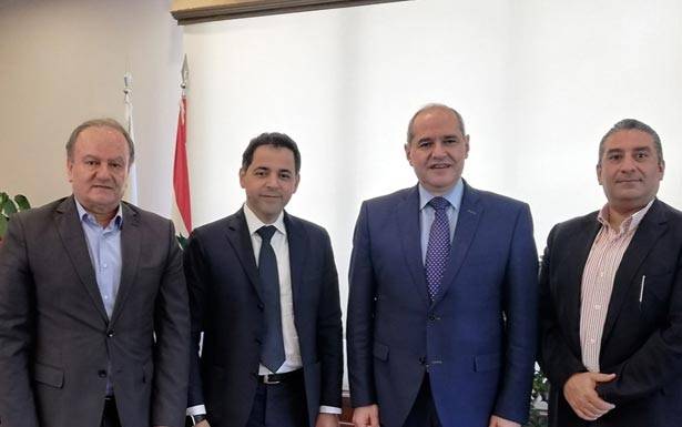 نائب حاكم مصرف لبنان زار نقيب المحامين في بيروت