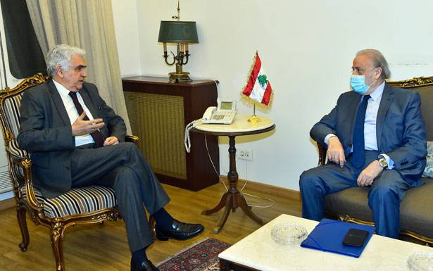 التقى سفير سلوفاكيا والجوزو