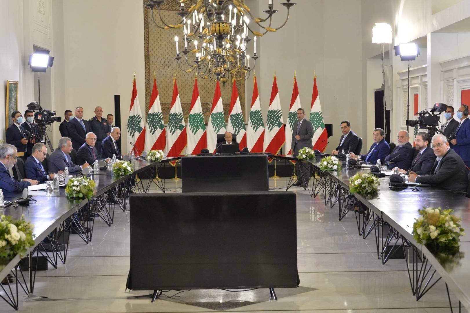 رسائــل أميركيّة بــالـجملـة لإسقاط لـبـنان وأهــــل السلطة فـي «نـــوم عميـق» ؟
لـقاء بـعبدا : «الــلـهم إنّــي بـلـّـغـت» ... والـفوضى تقترب مــع ضياع المسؤولـيّة !!