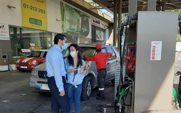 سطر محاضر ضبط بحق المخالفين المدير العام للاقتصاد جال على محطات المحروقات وشركات التوزيع