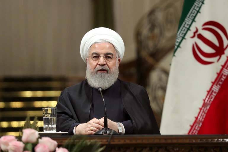 روحاني: علاقاتنا جيدة مع دول الجوار وأوروبا ما عدا «دولتين»
