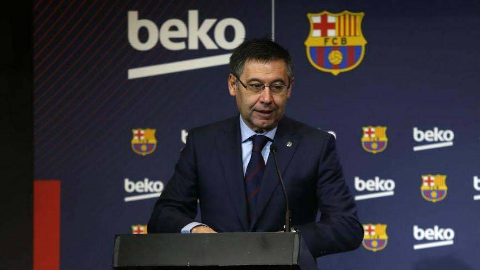 رئيس برشلونة يؤكد «حتمية» تجديد عقد ميسي :
سيتين باق في منصبه والتركيز سيكون على دوري الأبطال