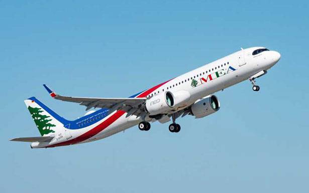 «طيران الشرق الأوسط» تستلم أول طائرة «إيرباص» من «A 321 Neo »