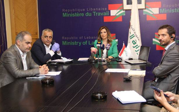 يمّين استقبلت سفير غانا: اطلقنا نظام تأمين ضد البطالة بالتعاون مع الضمان ومُنظمة العمل