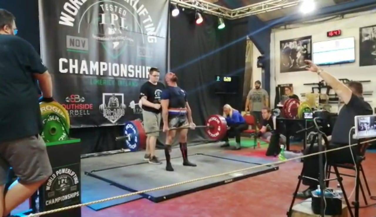 بعد فوزه بلقب بطل العالم في مسابقة الـ power lifting العالمي... شربل حلاق يخوض بطولة "اولمبيا"!