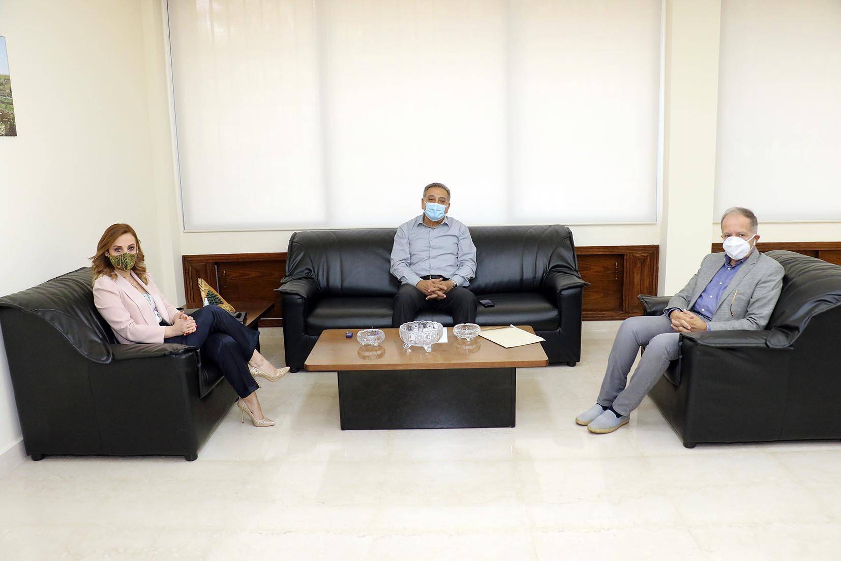 أوهانيان وهمام وخيامي استعرضوا ملفات
رياضية واستحقاقات إنتخابية أولمبية واتحادية