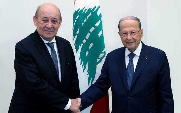 وزير الخارجية الفرنسي زار بعبدا وعين التينة والسراي والخارجية وبكركي ومركز «عامل»