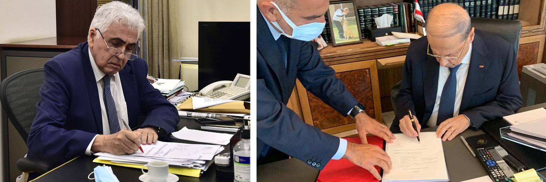 استيعاب استقالة حتي سريعا «رسالة» للداخل والخارج: الحكومة باقية
عون ودياب بحثا تعديلا يشمل 5 وزراء.. وباريس على «خط» المحكمة
تخبط في مواجهة «كورونا»: اقفال لمدة 15يوما.. وخطة «تربوية»آمنة؟