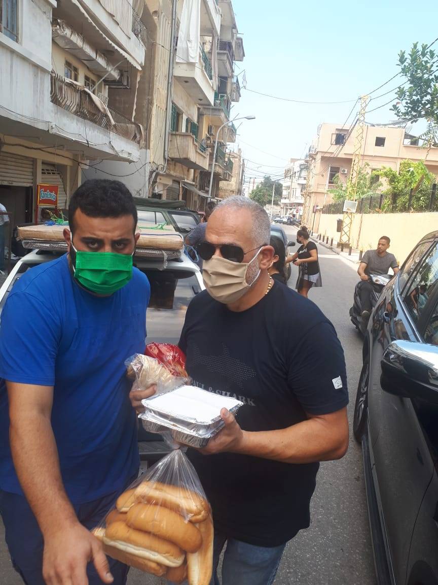 ميكانيكا غروب لبطرس افرام تدعم المنكوبين في بيروت