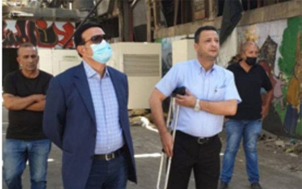 نجار متفقداً مديرية الــنــقــل المشترك وسكــــك الحديد