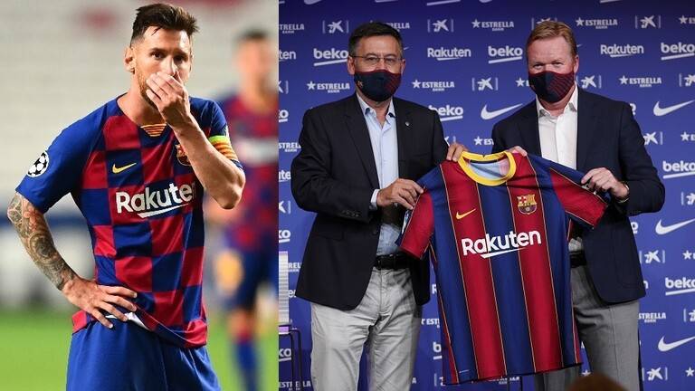 برشلونة يرحب برحيل مشروط لميسي