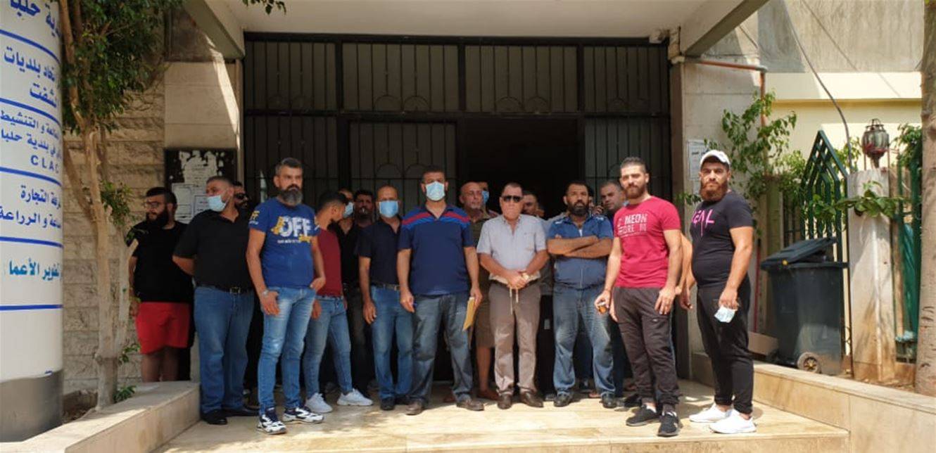 اعتصام في حلبا للمطالبة بإعفاء شفشق من مهام إدارة البلدية المنحلة