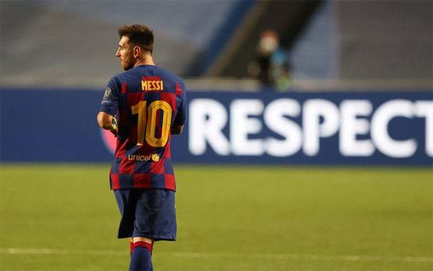 سر رفض ميسي الاستمرار مع برشلونة
