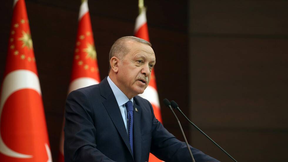 أردوغان: عازمون على نيل حقوقنا في البحار الثلاثة