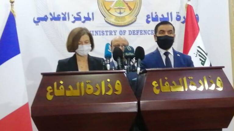 وزيرة الجيوش الفرنسية: ندعم إبعاد العراق عن سياسة المحاور