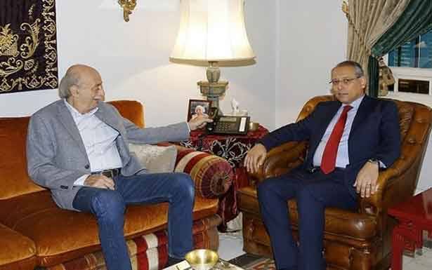 السفارة المصرية: علوي بحث مع المسؤولين الجهود للمساعدة على انهاء الفراغ الحكومي