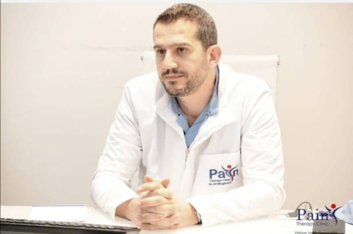 دكتور علي مغنية ضمن قائمة أفضل أطباء علاج الألم