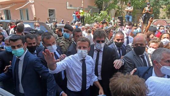 الاعداد لتظاهرات خلال زيارة ماكرون للضغط؟!