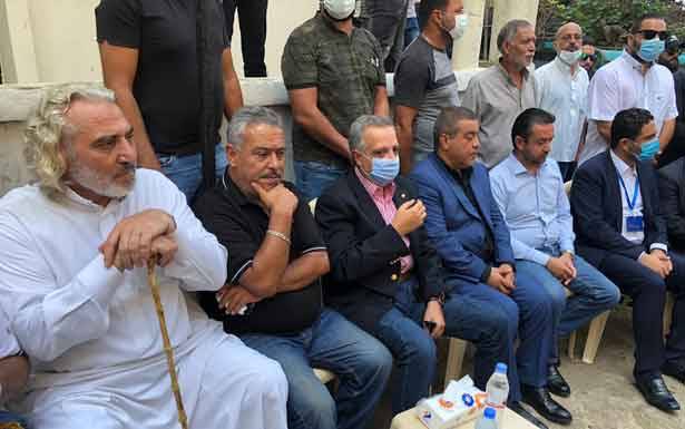 زار عشائر خلدة مُعزيا