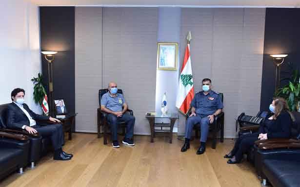 عثمان استقبل عائلة الشهيد الرقيب أول توفيق الدويهي