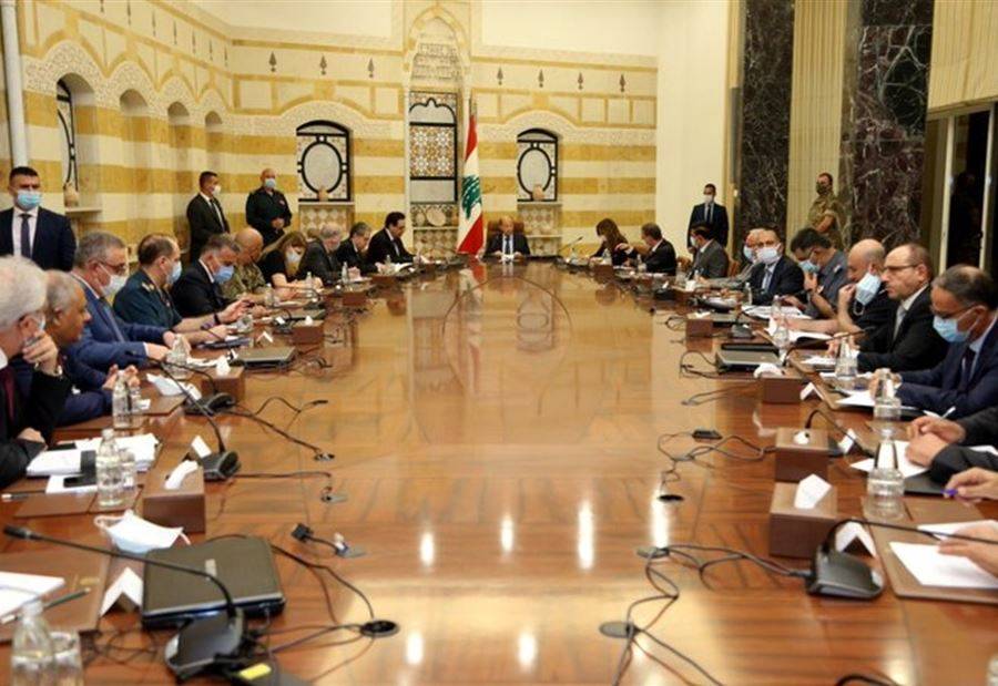 عون: حريق المرفأ قد يكون عملاً تخريبياً مقصوداً